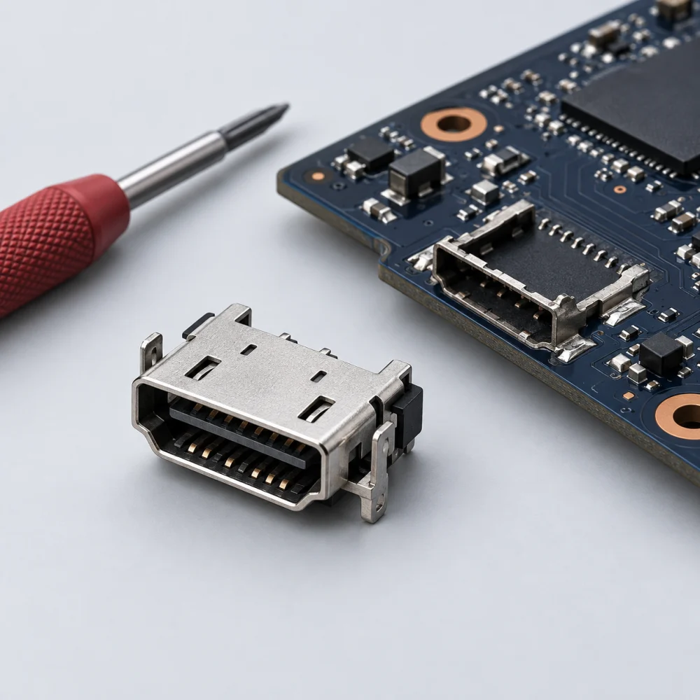 PS5 HDMI port repair service illustration