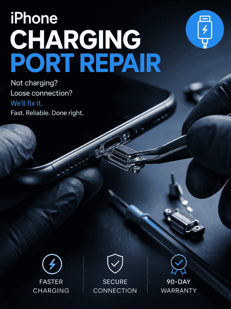 iPhone 17 pro max Charging Port Repair