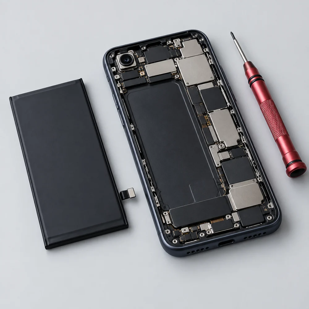 iPad Mini 5 Battery Replacement repair service illustration