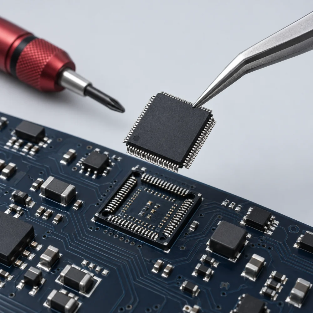 Phone Board-Level Chip Repair repair service illustration